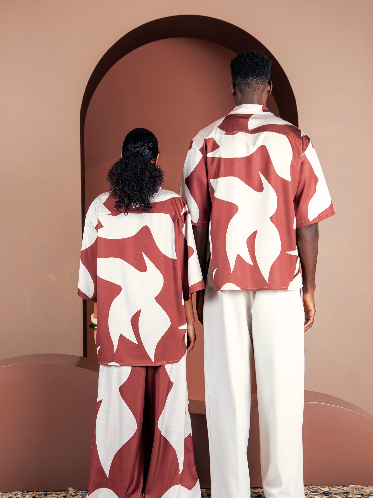 SAVO Print Oversized Unisex Shirt