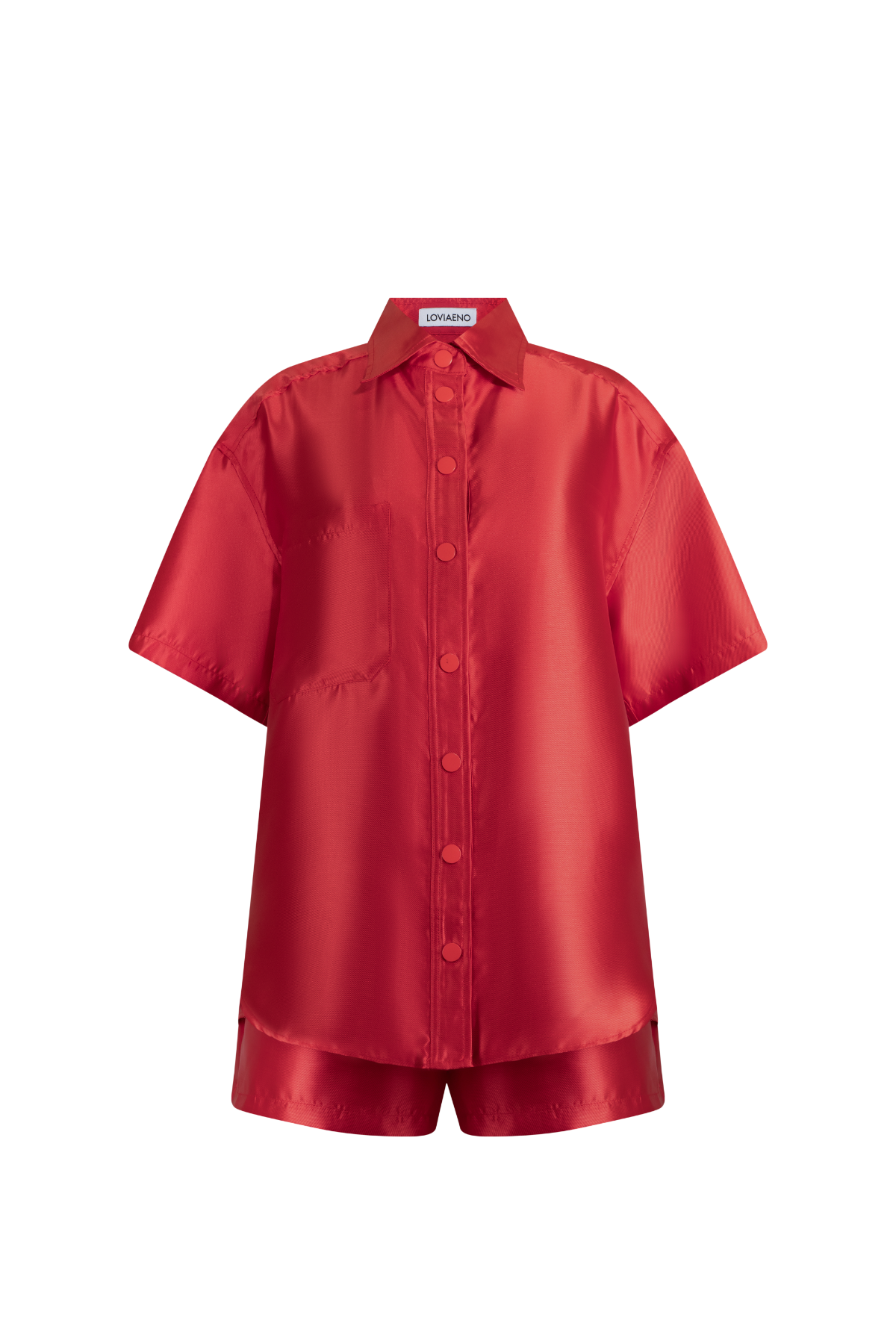 AREZA Oversized Shirt Red