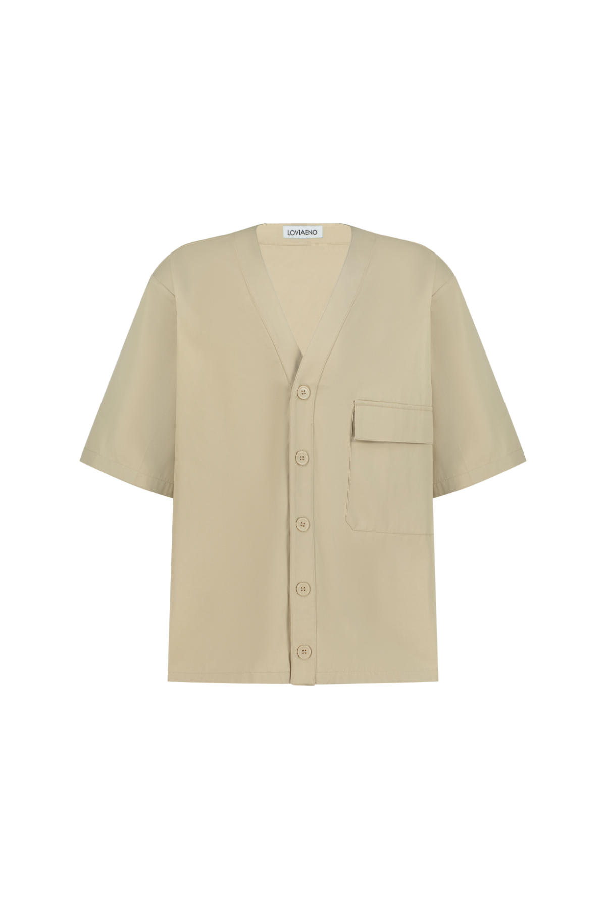 REWA Pocket Shirt Beige