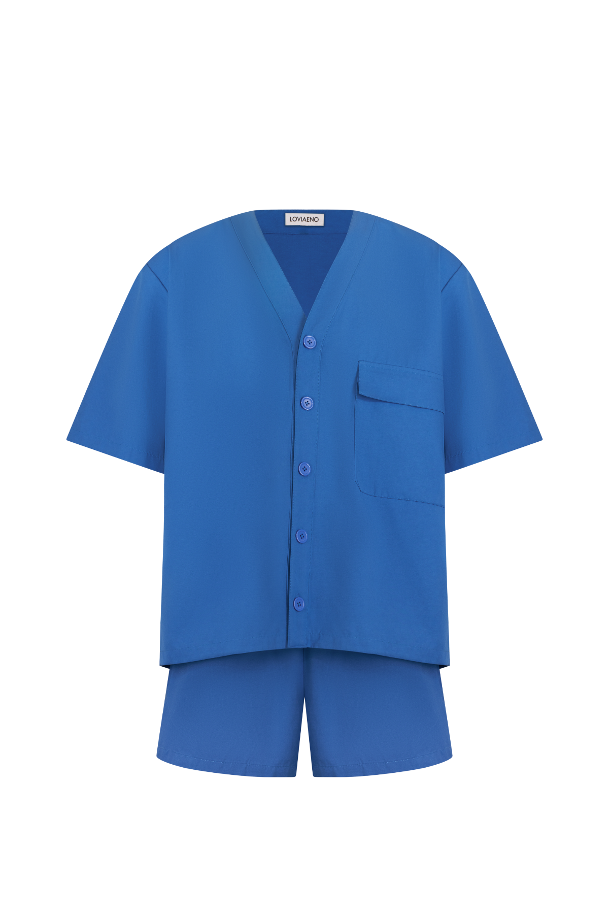 REWA Pocket Shirt Blue
