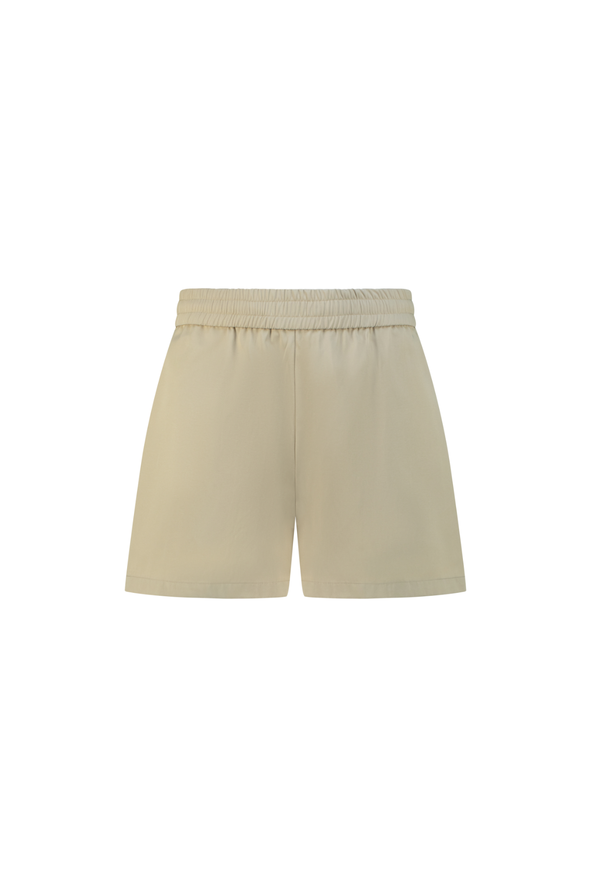 REWA Relaxed Drawstring Shorts Beige