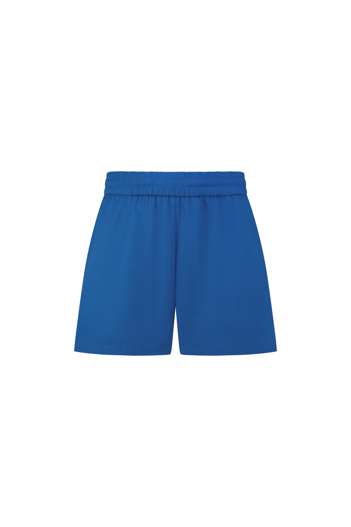 REWA Relaxed Drawstring Shorts Blue