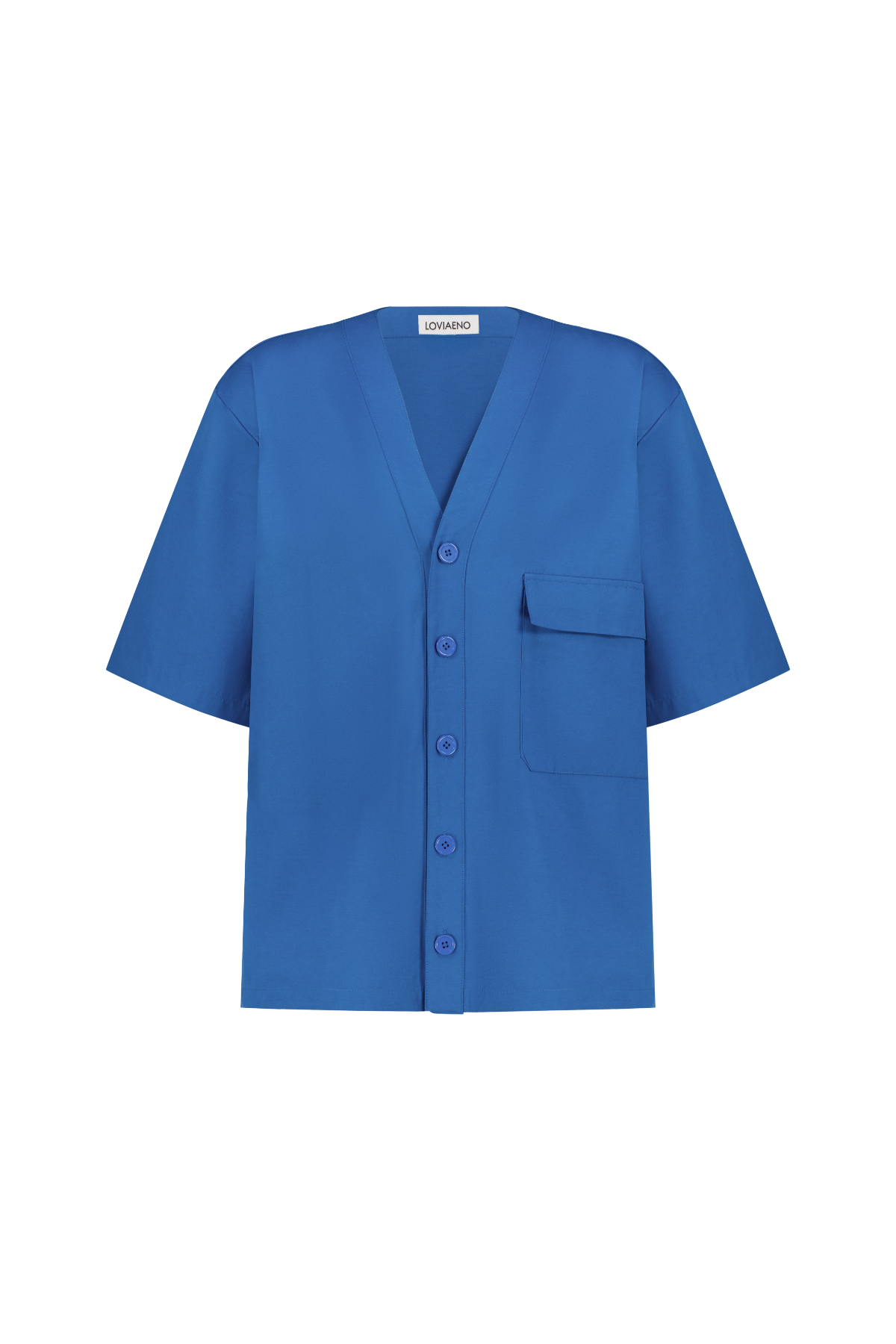 REWA Pocket Shirt Blue
